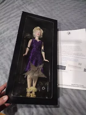 Franklin Mint Marilyn Monroe Vinyl Doll - Entertaining The Troops - W/ COA NOS! • $100