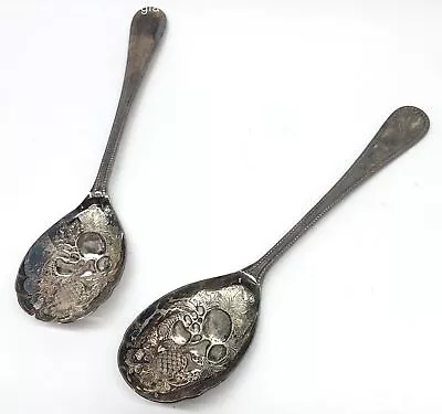 EPNS A1 Sheffield Silver Plated Serving Fork & Spoon • $9.99