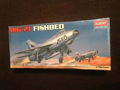 1/72 Academy #12442 1/67 Mig-21 Fishbed Soviet Finnish Jet Fighter Sealed Model • $28