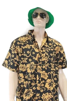 Fear And Loathing In Las Vegas FULL Costume Raoul Duke With Dark Green Glasses • $51.90