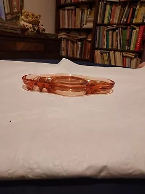 Pink Glass Votive And 4-Inch Candle Holder • $2