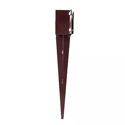 Fence Post Spike Support Holders Drive Down 600Mm 3  / 75Mm Like Metpost Holder  • £49.83