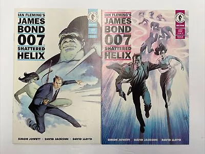 James Bond 007: Shattered Helix  1 & 2  Complete 2 Book Limited Series • $5