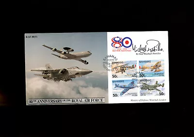 1998 80th Anniversary RAF Cover Signed By Rt Hon Michael Portillo. • £2