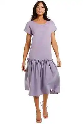 Cecilie Copenhagen Purple Signe Dress Size 8 AU • $129