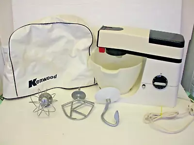 Vintage Kenwood Chef A901 Mixer With Kenlyte Bowl Cover & Attachments • £59.95