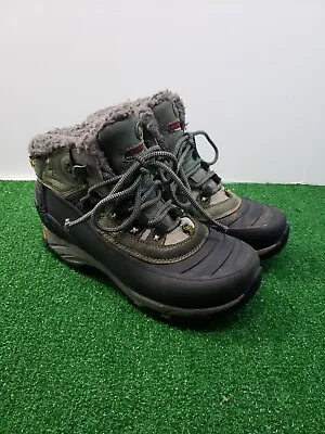 Merrell Boots Black Winterlude 6 Vibram Waterproof Insulated Ankle Womens Size 7 • $34.95