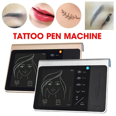 £119.98 • Buy Tattoo Pen Machine Kit Lip Eyebrow Microblading Permanent Makeup Beauty Supply
