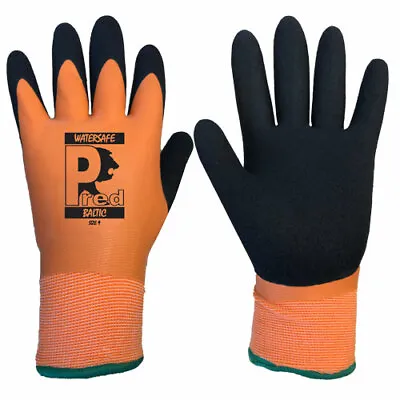 Thermal Waterproof Work Gloves Full Coated Coldstore Refrigeration Superb Grip • £9