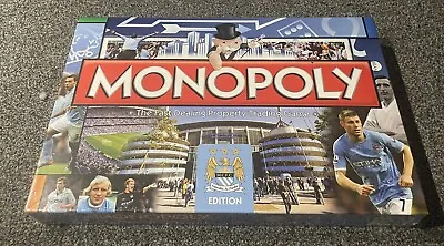 Hasbro (2011) Monopoly Manchester City Edition Board Game (sealed) • £26.95