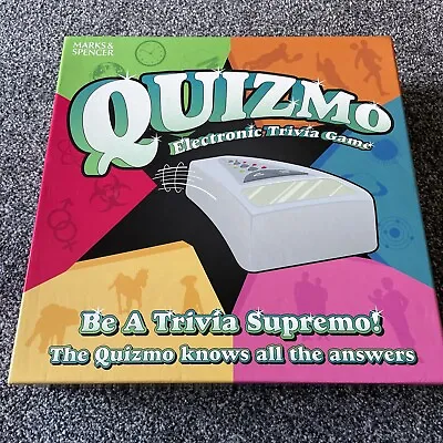 QUIZMO Electronic Quiz Game From Marks And Spencer 1-6 Player's Age 8 And Above  • £14