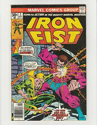 Iron Fist #7 Bronze Age Marvel Comic Book 4.5 VERY-GOOD+ • $11.61