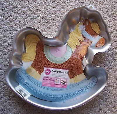 Wilton Rocking Horse Cake Pan Mold No. 2105-2009 New • £9.59