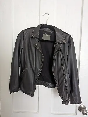 Vintage Muubaa Leather Jacket • $45