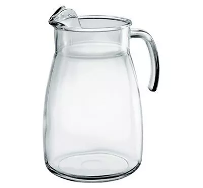 Lipped Glass Jug Artic 2.8 L 2.8 Litre Pitcher Juice Water Cocktails Ice Pimms • £9.99