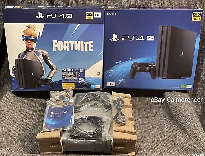 Sony PlayStation 4 Pro 1TB Fortnite Limited  Edition Console -Like New Condition • $500