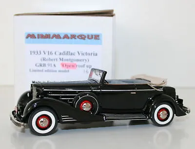 Minimarque 1/43 Grb91a - 1933 V16 Cadillac Victoria Robert Montgomery Open Ver • $391.99