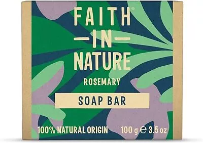 Faith In Nature Natural Soap Bar Restoring Vegan And Cruelty All Scent • £3.99