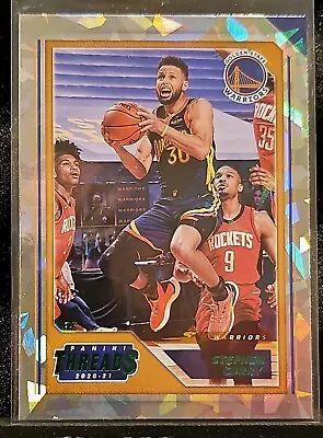 Stephen Curry Cracked Ice Panini Threads 2020-21 • $10