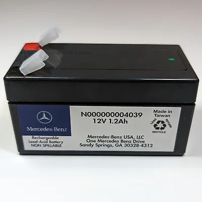 Genuine Mercedes Auxiliary Battery GL450 07-12 N000000004039 GL 450 Aux OEM OE • $52.99