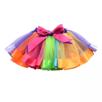  Tutu Dress Rainbow Tutus For Girls Princess Dresses Costume • £9.98