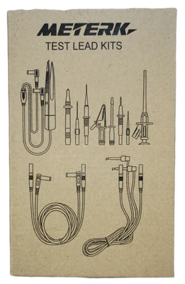 $22.69 • Buy 23 Piece Multimeter Test Lead Kit For Meter Electrical Alligator Clip Probe