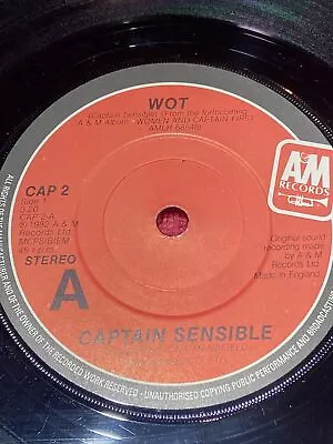 Captain Sensible - Wot - 7 Inch Single  • £3.45