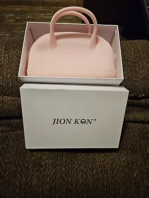 Silicone Jion Kon Pink Waterproof Makeup Purse  • $20