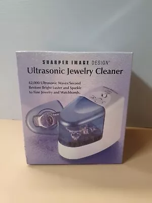 Sharper Image Ultrasonic Jewelry Cleaner 42000 Ultrasonic Waves • $24