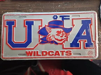 University Of Arizona Wildcats Vintage 1990s License Plate  • $15