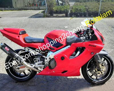 Parts For CBR 600 F4i 01 02 03 CBR600F4i All Red Bodywork Sportbike Fairing Kit • $459