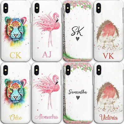 Personalised Phone Case;Flamingo Hard Cover For Xiaomi;Custom Initials/Name • £6.49