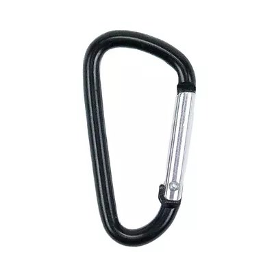 40 Mm Durable Aluminum Mini Carabiner Clip Keychain With A Spring Loaded Gate • $7.99