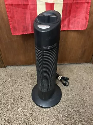 Sharper Image Ionic Breeze 3.0 Ionizer Silent Air Purifier Cleaner 19” SI397 • $59.95