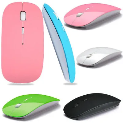 2.4 GHz Wireless Cordless USB Optical Scroll Mouse Mice For Laptop PC Computer • £4.09
