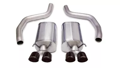 Corsa Sport Axle-Back Exhaust W/BLK Tips Fits 06-13 Chevrolet Corvette C6 Z06 • $2432.99