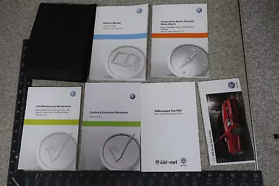 2015 15 Volkswagen Golf Gti R Navigation Owner's Manual Set Book Free Ship Om592 • $37.79