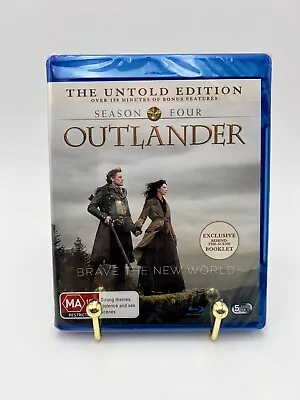 Blu Ray - OUTLANDER Season Four 4 The Untold Edition (2017) Region B Bonuses • $34