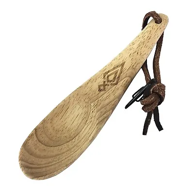 Hand Carved Wooden Spoon Natural Woodcraft Utensil Bushcraft Outdoor Camping EDC • £9.99