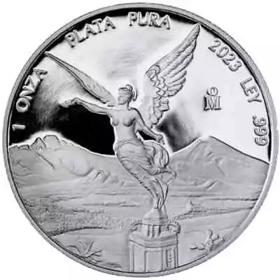 2023 Mexico 1 Oz Fine Silver 999 PROOF Libertad In Capsule • $56.95