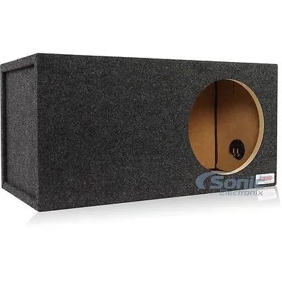 Atrend 12LSV Single 12  Subwoofer Pro Vented Ported SPL Sub Woofer Enclosure Box • $139.99