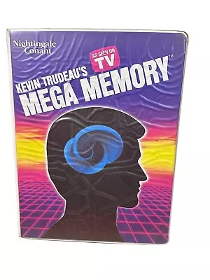 Kevin Trudeau's Mega Memory Program Audio Cassettes W/ Workbook GD 8 Cass Tapes • $22.45