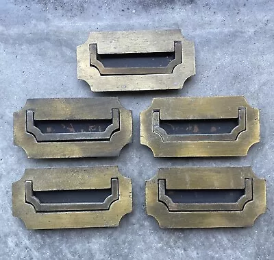 Vintage Brass Oriental Pulls Lot Of 5 Vintage Hardware • $22