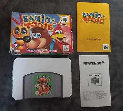 £84 • Buy Banjo Tooie, Nintendo 64 Game, N64, PAL Boxed With Manual, Retro Gaming