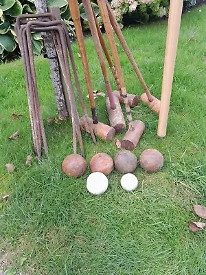 Antique  Croquet Set • £100