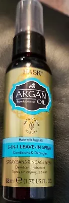 HASK Argan Oil 5-in-1 Leave-In Spray. Travel Size: 1.75 Oz. Conditions Detangles • $5.09