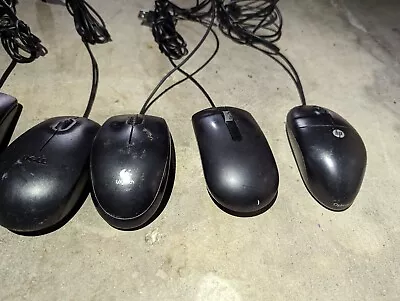 Lot Of 10 USB Wired Mouse Generic Black Lap Desktop Computer • $10.50