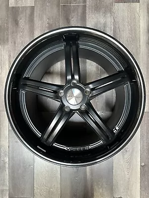 20  Vossen Vvs-087 20x12.5 5x120 55mm Satin Black Gloss Lip Replacement Wheel • $538