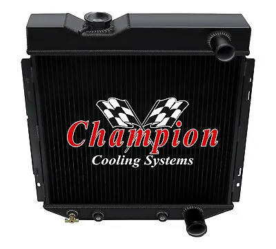 3 Row WR Champion Black Finish Radiator For 1964 65 1966 Ford Mustang V8 Engine • $244.79
