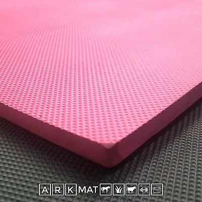 £25.95 • Buy Pink 10mm 6 X 4ft ArkMat Flooring Mats For Stable, Kennel, Horse, Dog, House Pet